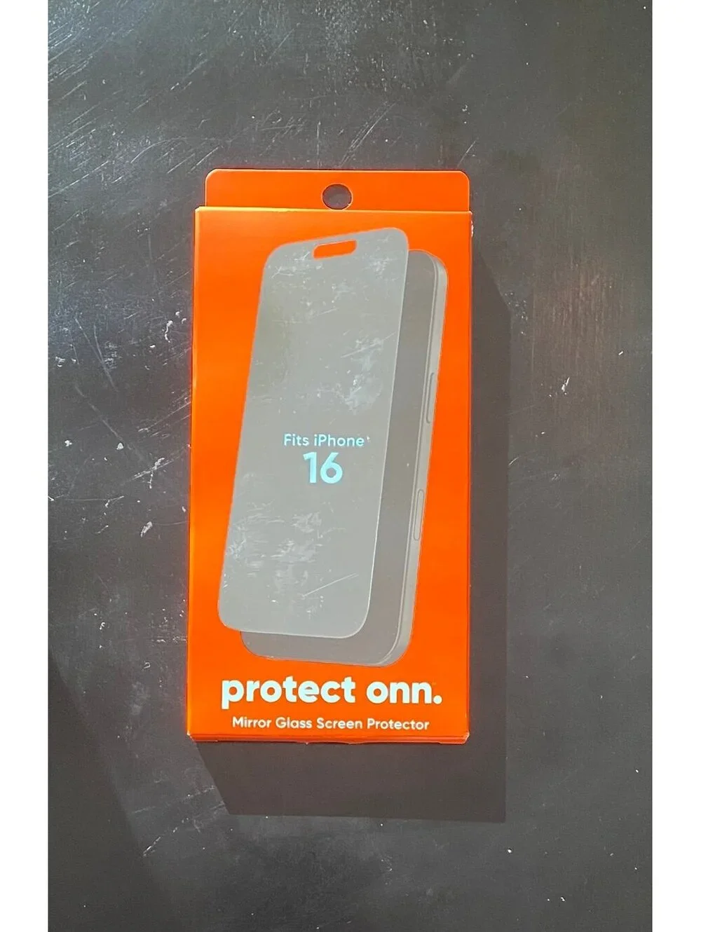 Onn Mirror Glass Screen Protector for iPhone 16